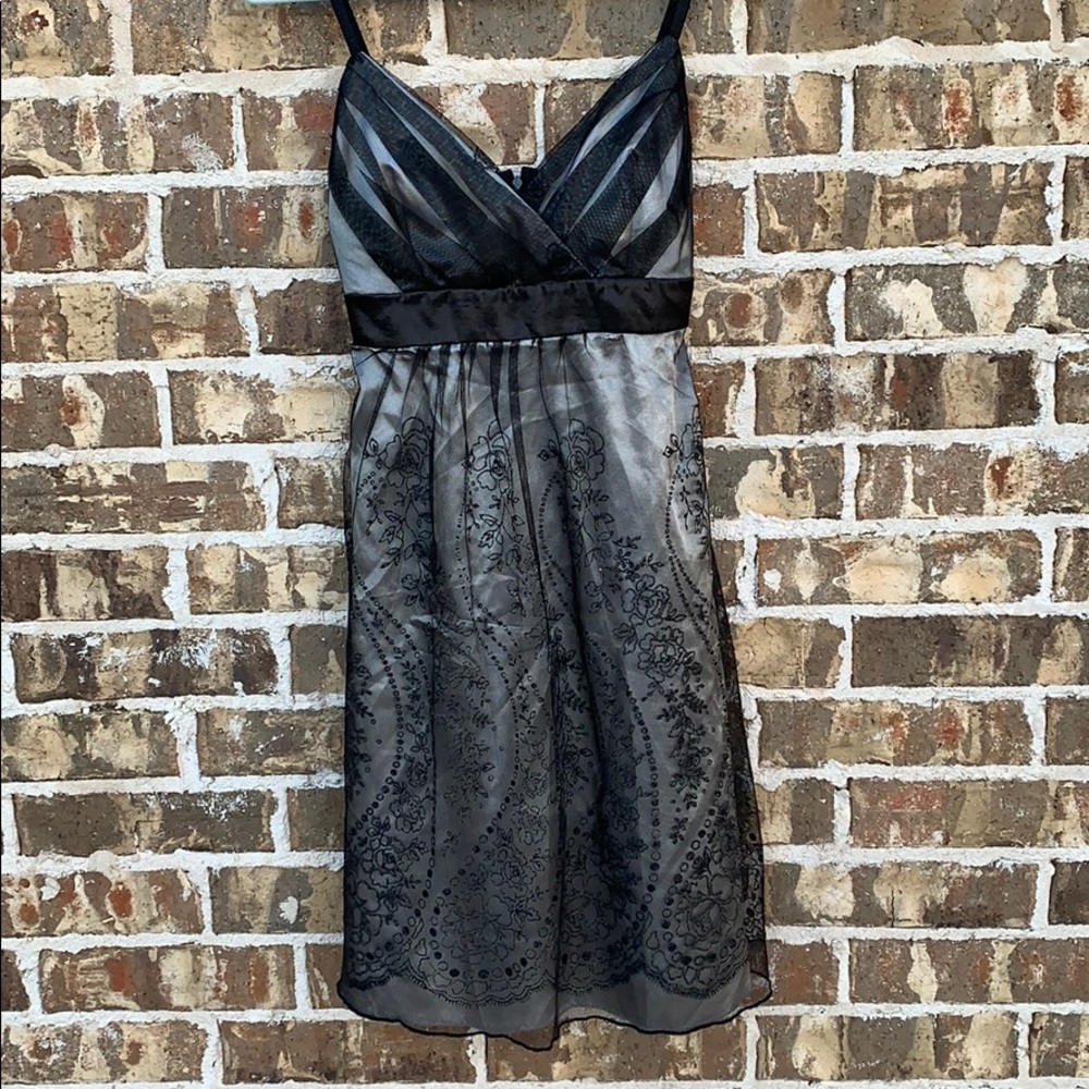 Silver party dress